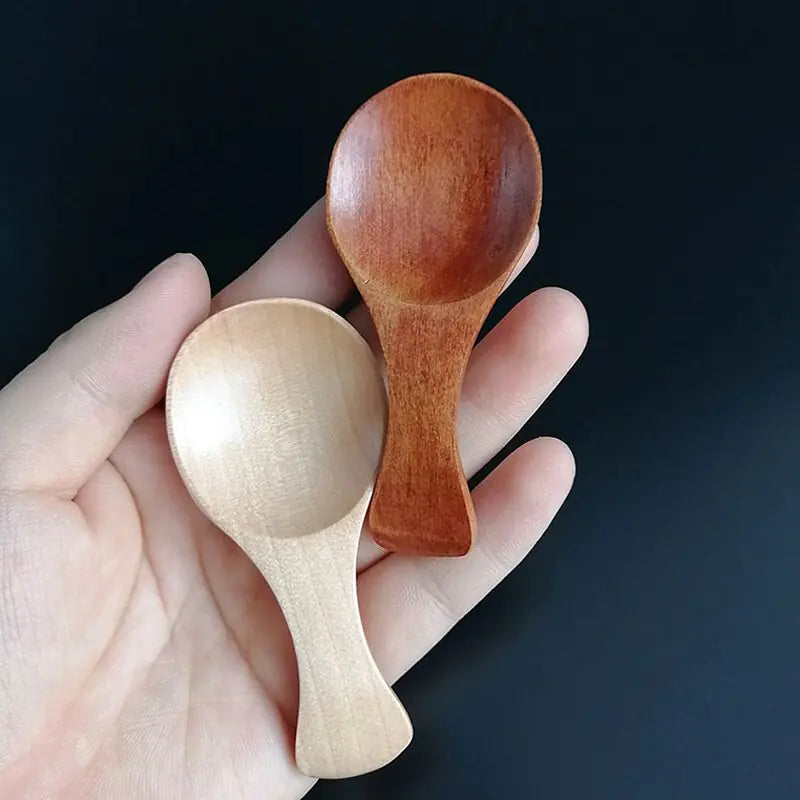4-Piece Handcrafted Mini Wooden Spoons Set