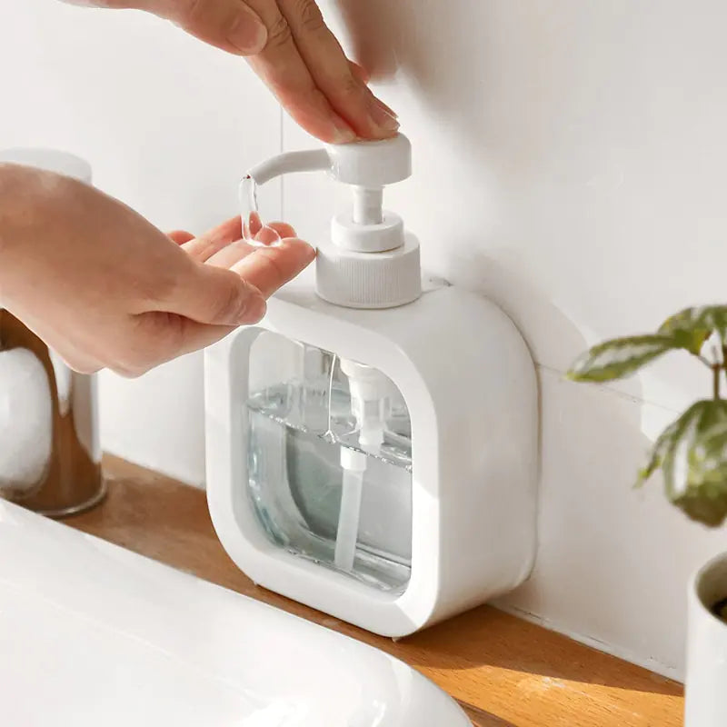 Sleek & Sustainable: Refillable Soap & Lotion Pump Bottle