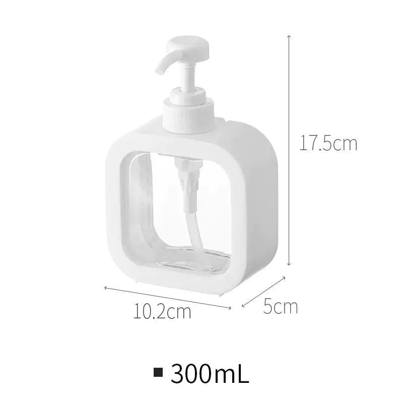 Sleek & Sustainable: Refillable Soap & Lotion Pump Bottle